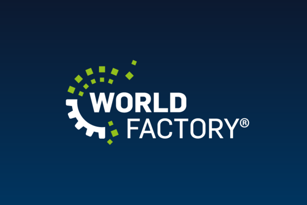 [Translate to English:] Logo WORLDFACTORY Start-up Center 