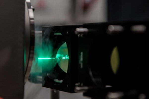 Bild eines Lasers.