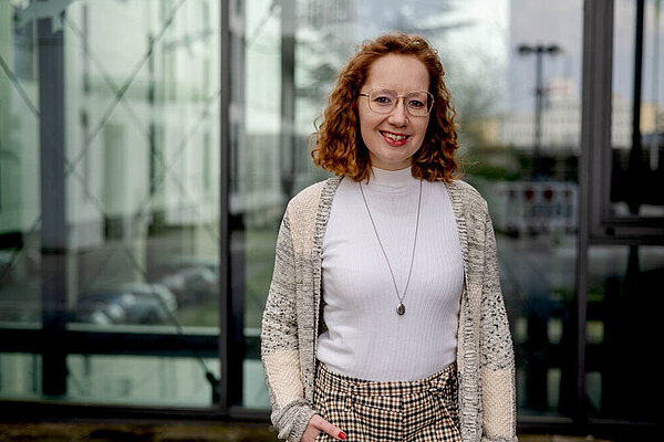 Porträt der Gründerin Kathrin Heinrichs.