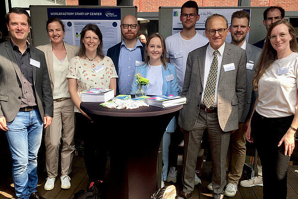 Ein Teil des WSC-Teams beim ESC-Kongress in Düsseldorf.