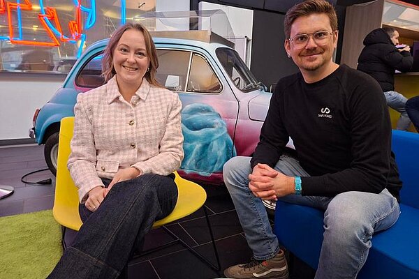 Michelle Twardzik und Thomas Seidensticker