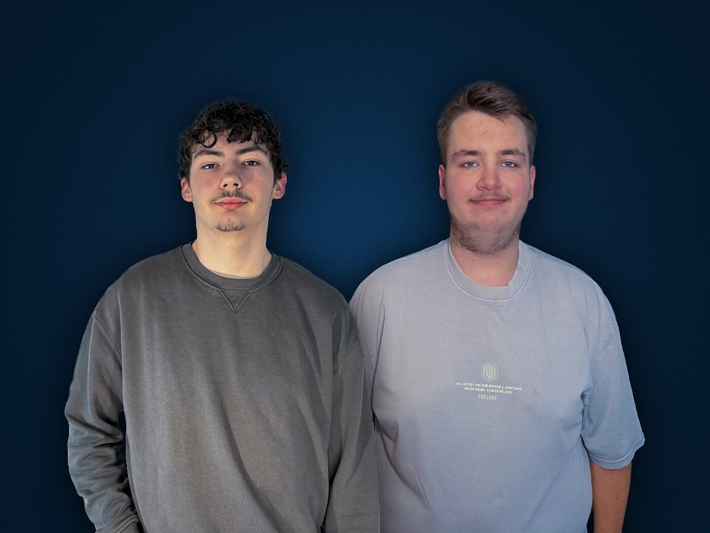 Das Gründungsteam von studiis, Philip und Fynn
