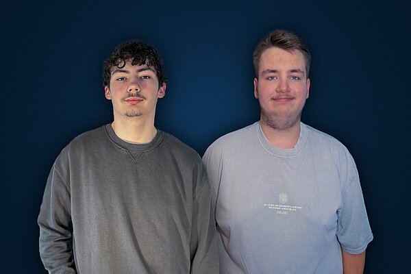 Das Gründungsteam von studiis, Philip und Fynn