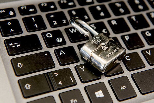 Tastatur mit Sicherheitsschloss