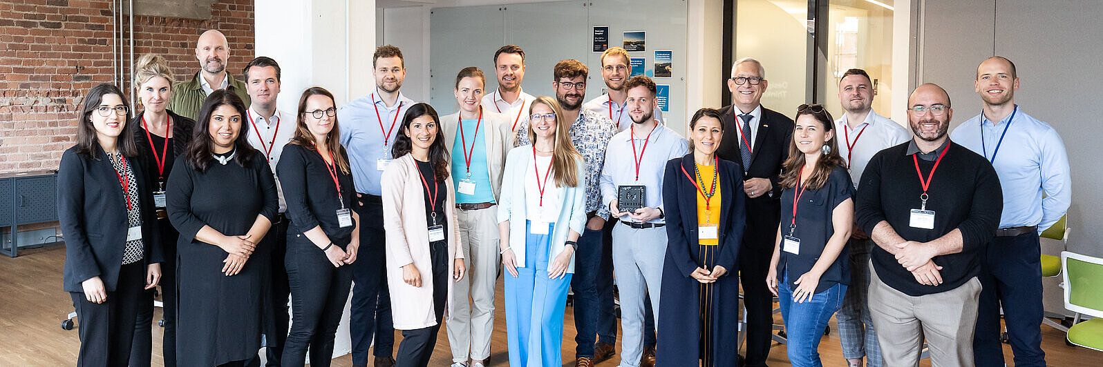 Gruppenfoto der WFI Delegation in San Francisco.