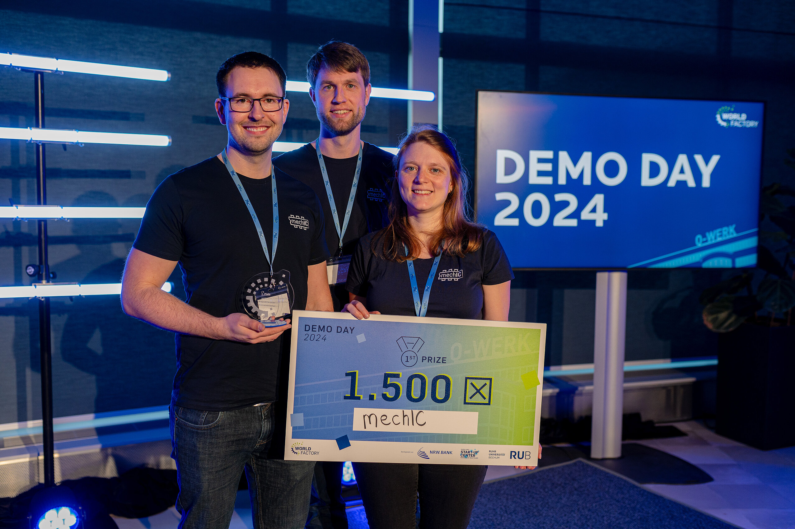 Start-up receives a funding in the amount of 1.500 Euro.