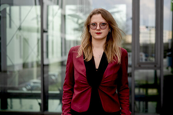 Porträt der Mitgründerin Desislava Dobreva von Mechanolution.
